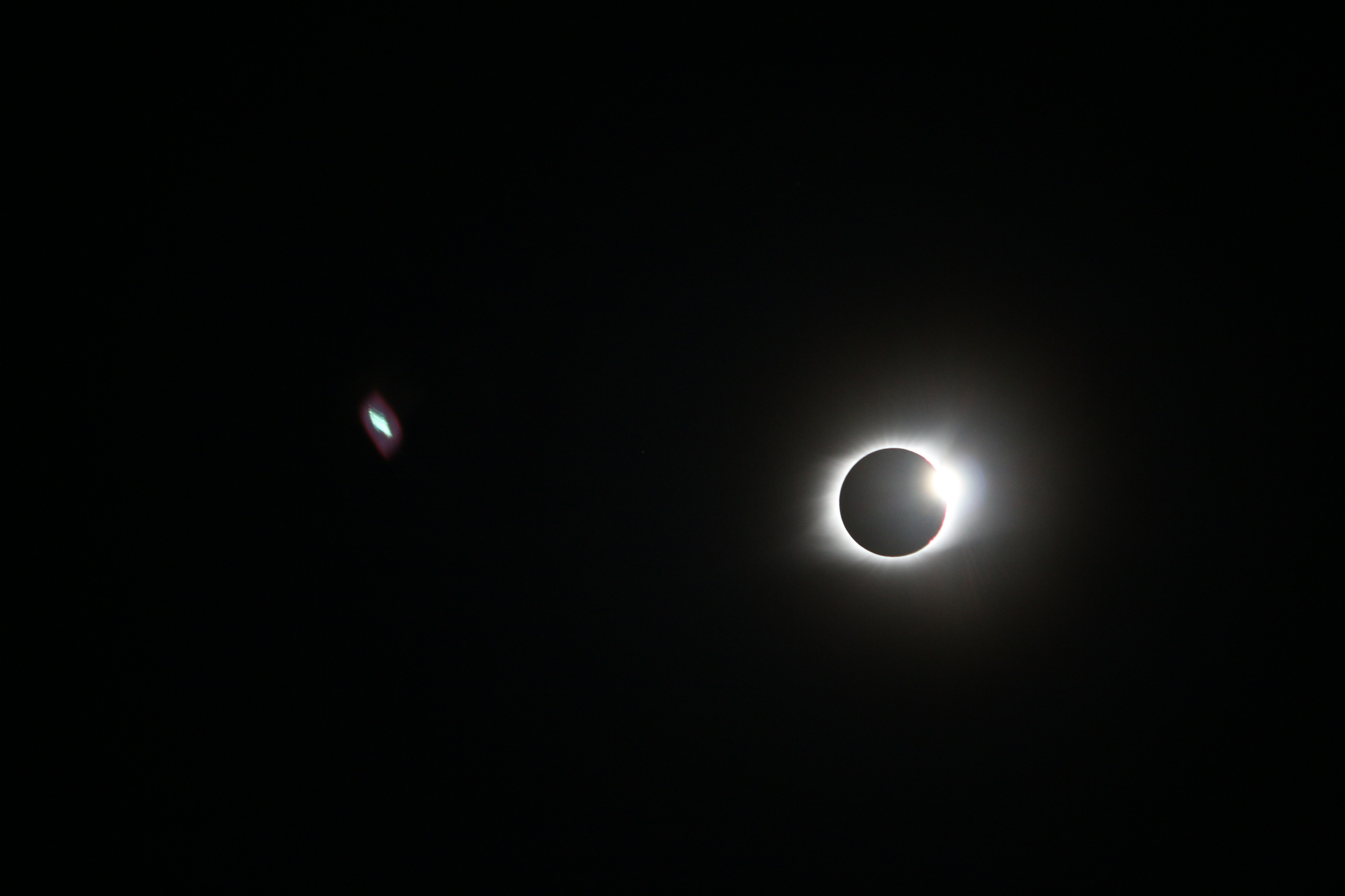 Totality Prominence with ETX