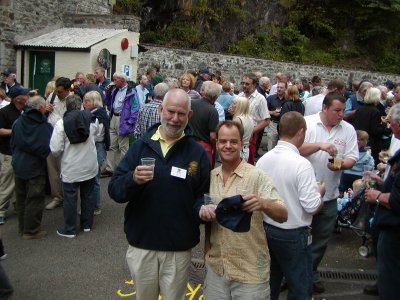 Chris and Steve at Oban Calleigh